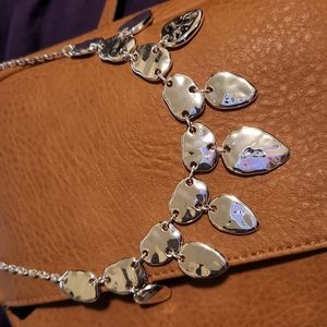 Style & Co Hammered Statement Necklace